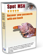 SpotMSN  recovers MSN messenger and Windows Live Messenger passwords
